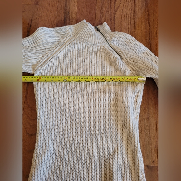 if it were me Off-White Turtleneck Sweater Dress - Picture 4 of 7